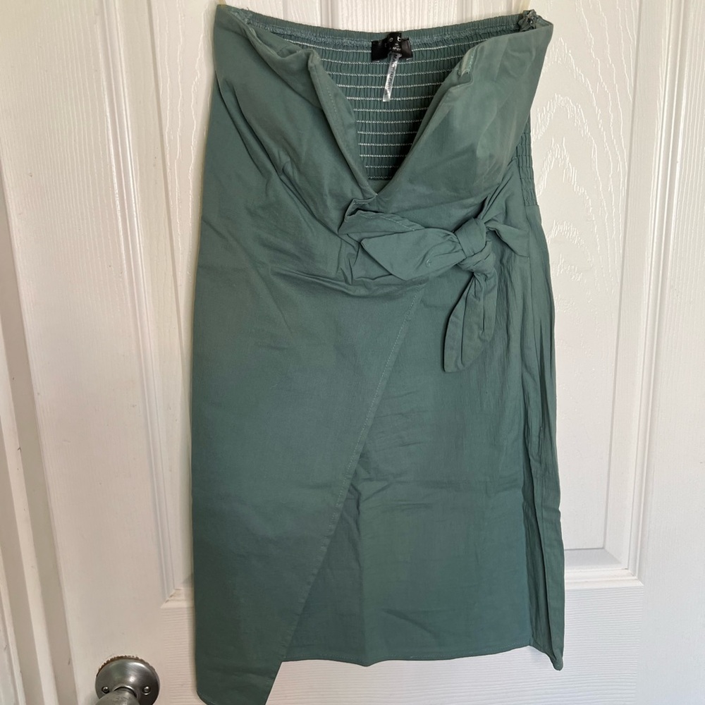 Blue Blush Teal Mini Dress